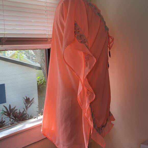 Spiaggia Dolce Coral Cover Up - Picture 5 of 8